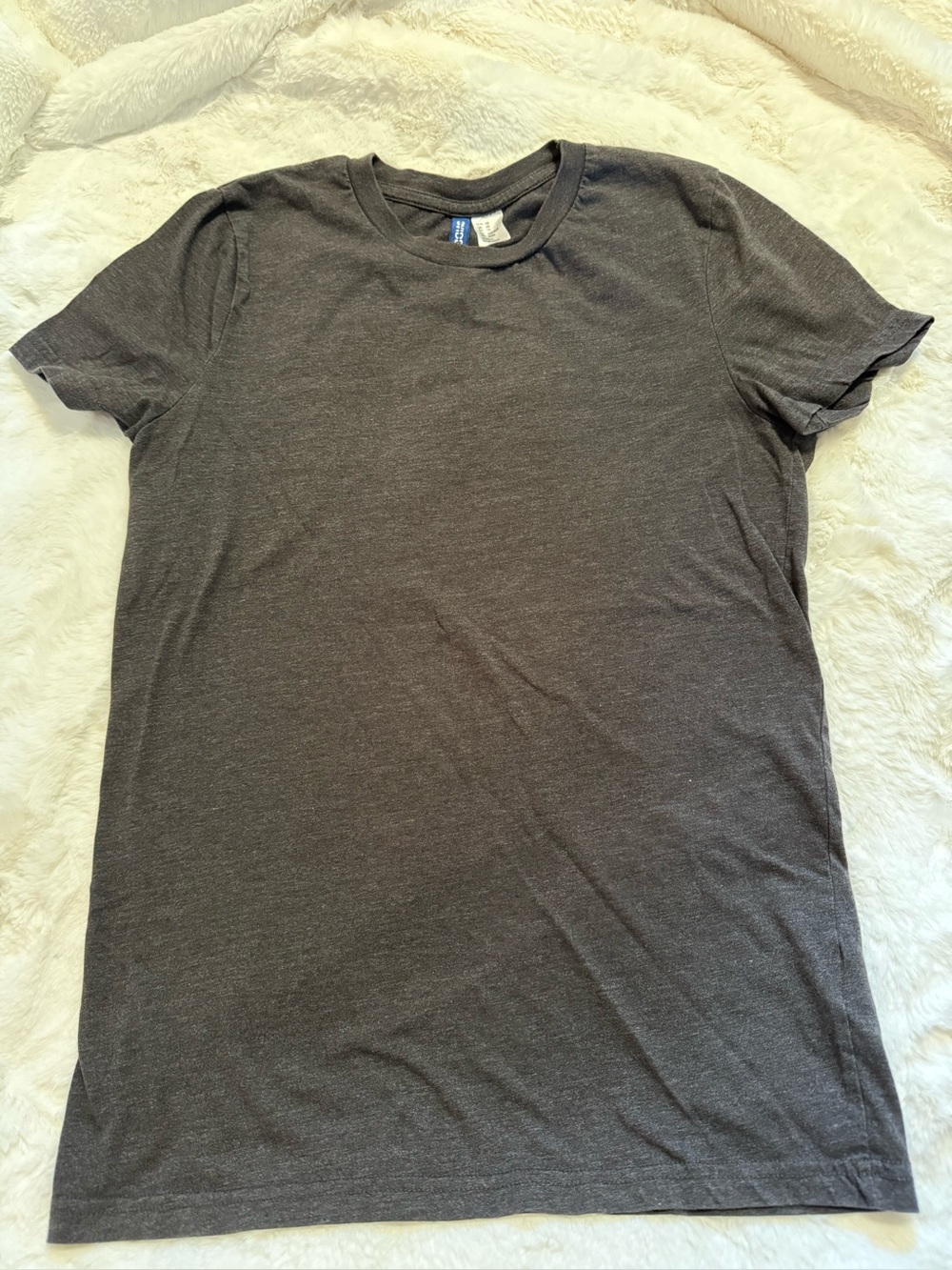 H&M Divided Charcoal Crew Neck T-Shirt